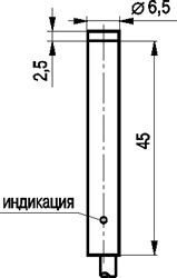 Габариты ISN G0B-31P-2,5-L